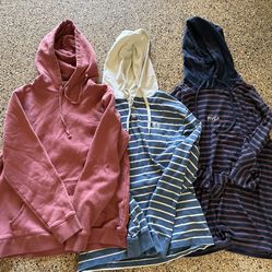 Men’s RVCA Volcom Champion Hoodies Medium