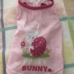 New Small Easter Dog Shirt “honey bunny”
