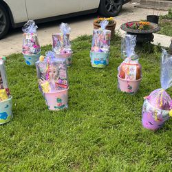 Easter Baskets Available $20 + For Boys & Girls