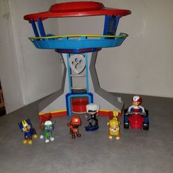 Paw patrol Tower with Figures 
