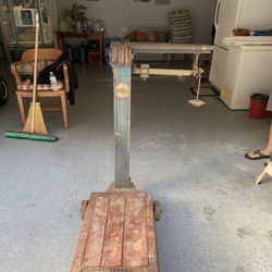 Vintage Fairbanks weight Scale