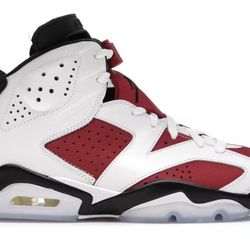 Nike Air Jordan 6 Carmine Size 7.5, 12 Brand New