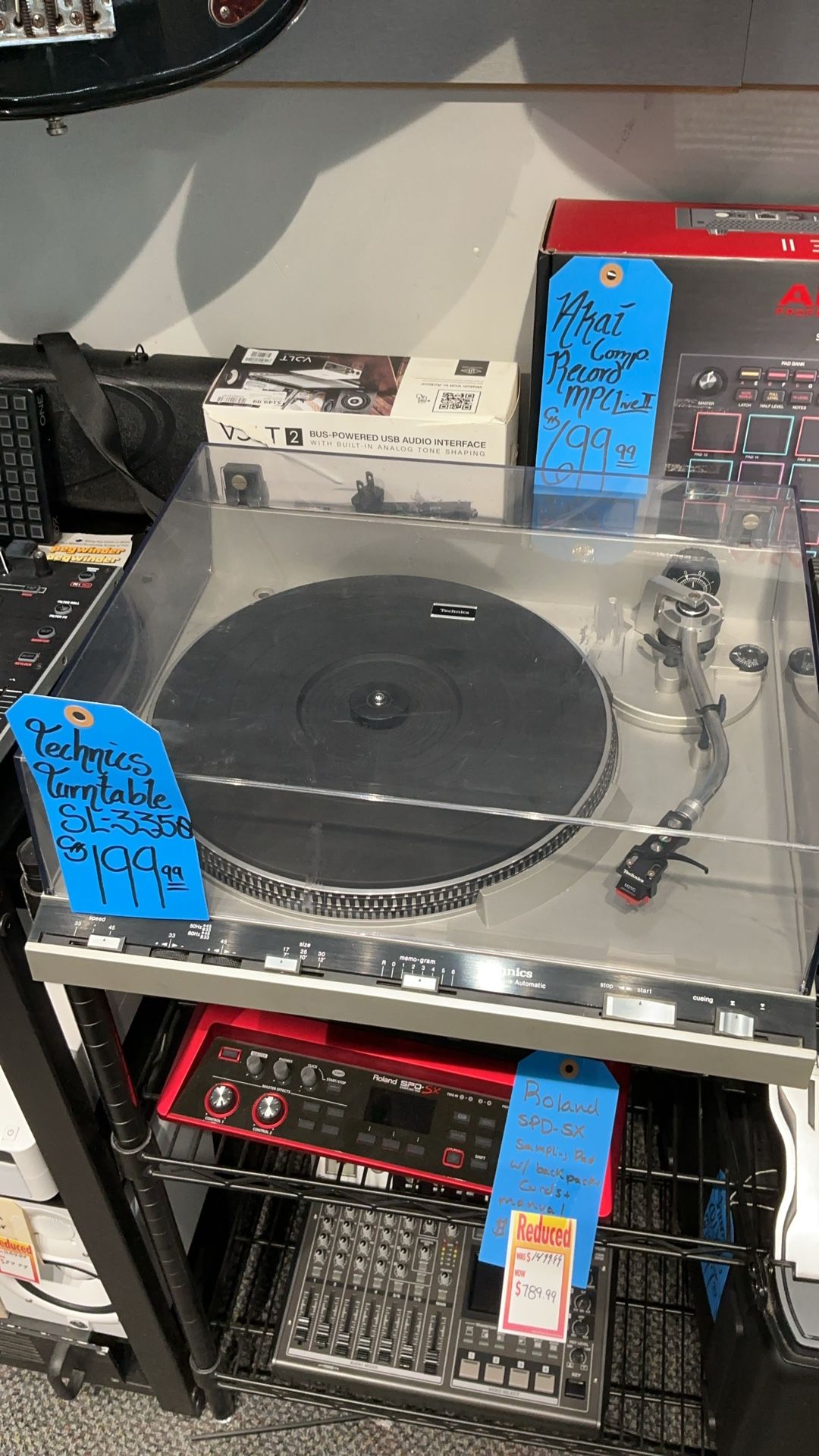 Techniques turntable SL3350 great condition