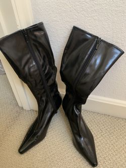 Banana Republic black boots