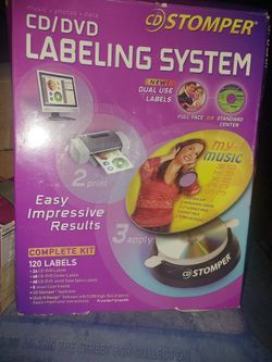 CD or DVD Label Cover