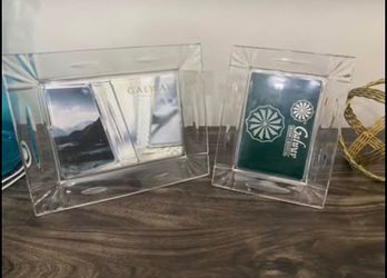 “Galway Crystal” frame Set 5x7 & 4x6