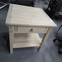 Real Wood Night Stand