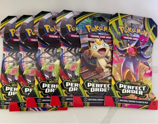 Pokemon perfect order booster pack