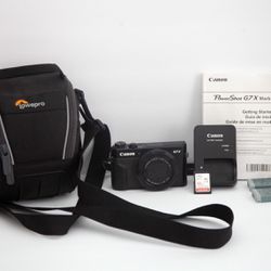 Canon PowerShot G7 X Mark II - 20.1MP Digital Camera - Accessories Included
