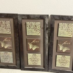 Decorative Picture Set of 3