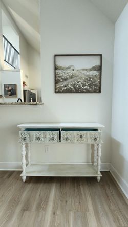 Distressed Shabby Chic End Table