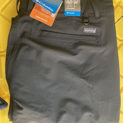 Columbia Mens Landroamer Pant Black Size 40x30