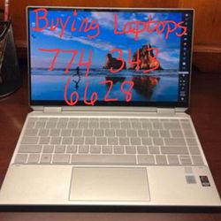 HP Spectre Windows 10 2 in 1 Convertible Laptop 8gb ram 128gb HD 