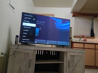 50inch element xumo 4k smart tv and stand