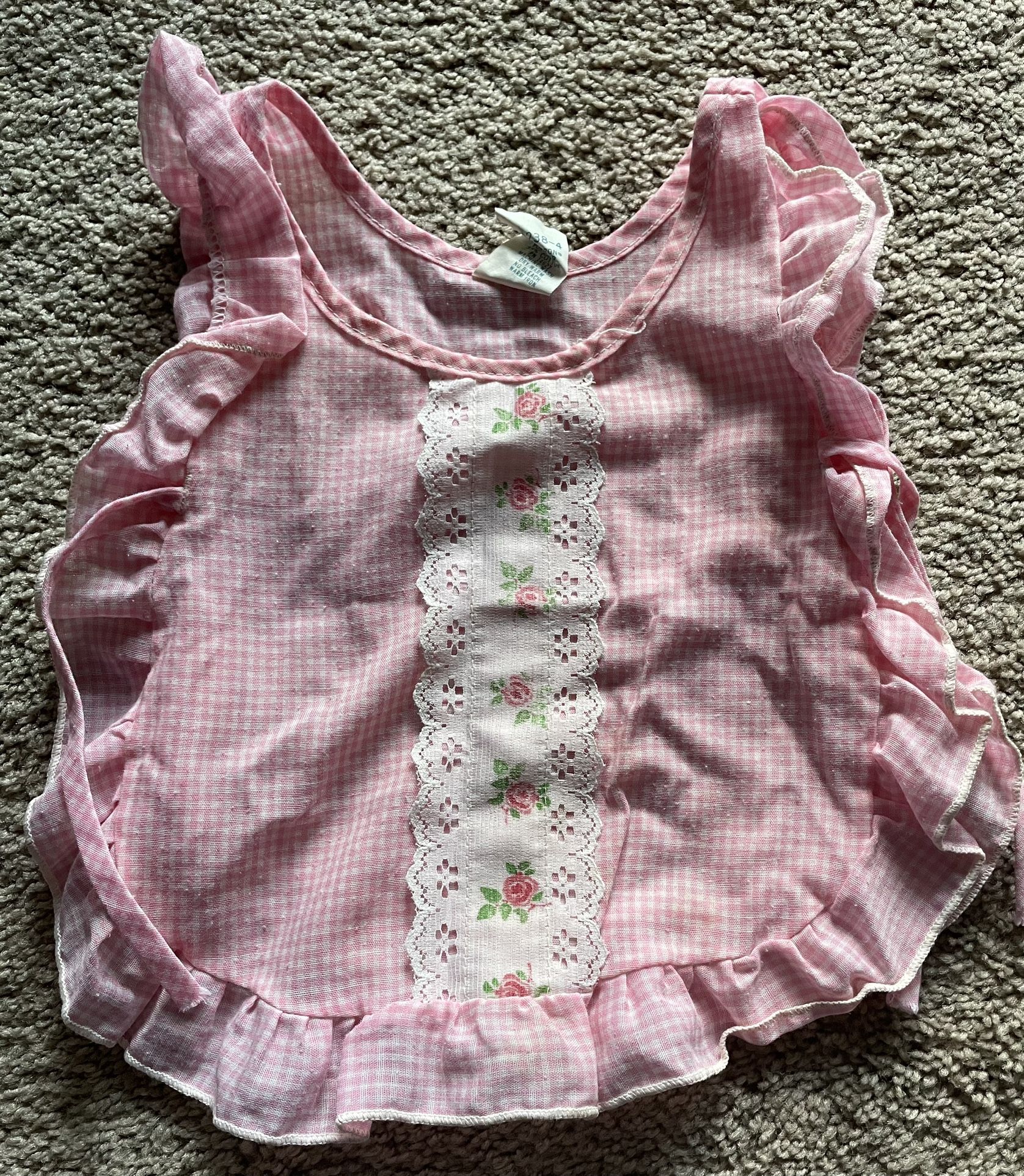 12-month Pink Baby Bib