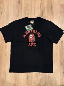 Red camo A BATHING APE TEE