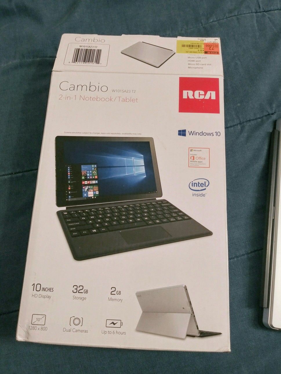 RCA. Tablet 10 inches. Windows 10 ... Like new out of the box only used ones ....