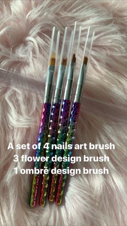 Nails art brush