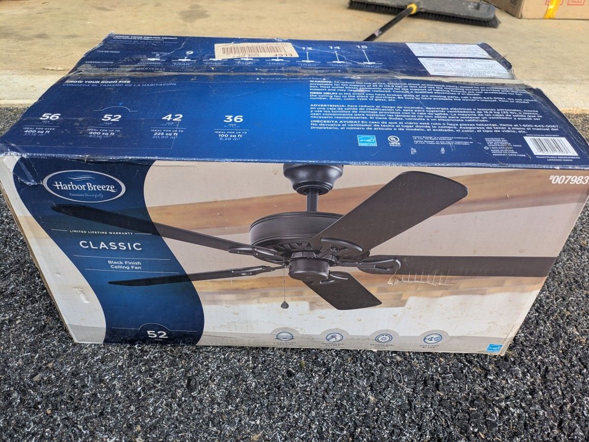 52" Ceiling Fan