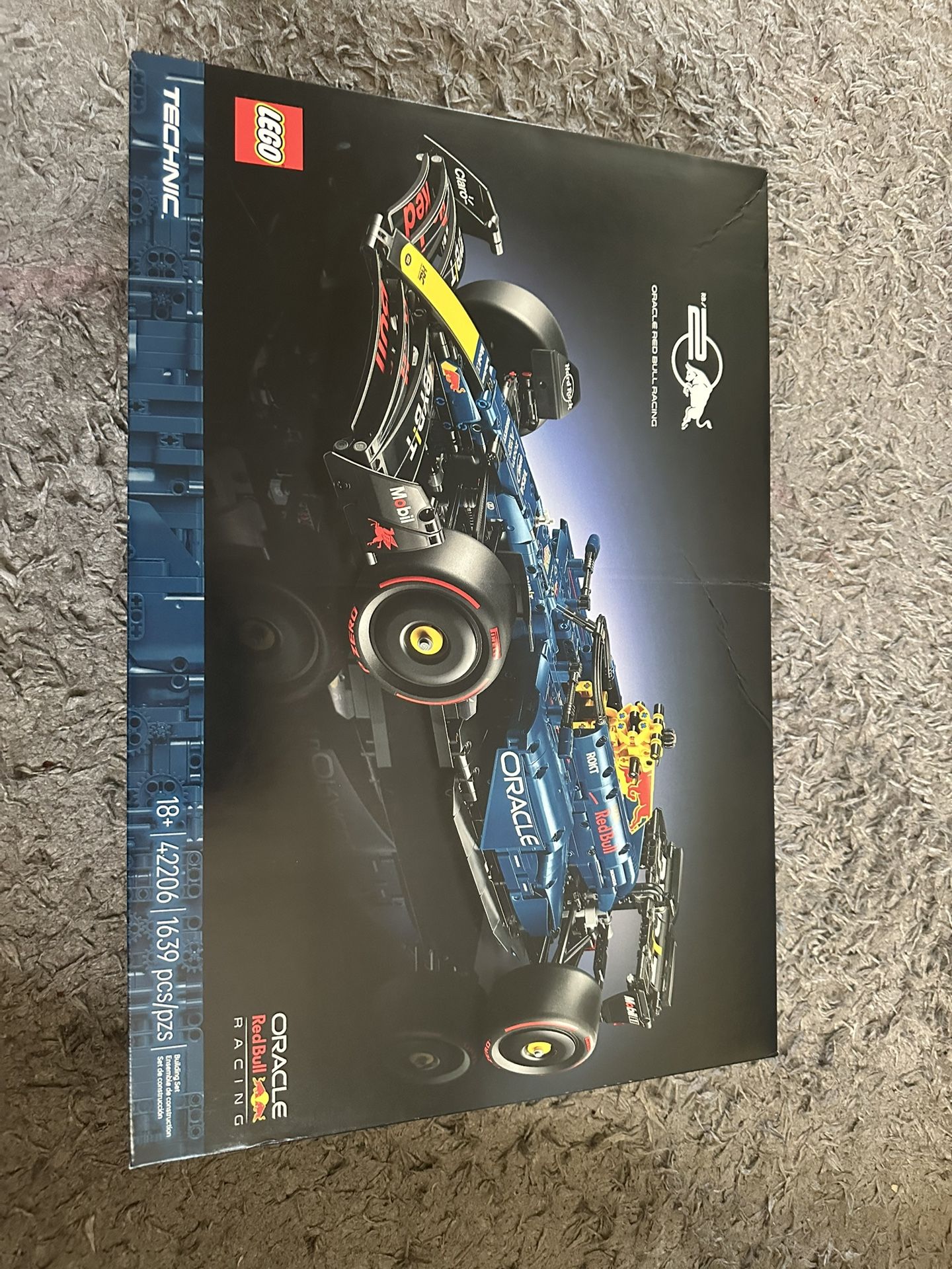 Red Bull Car Lego Set