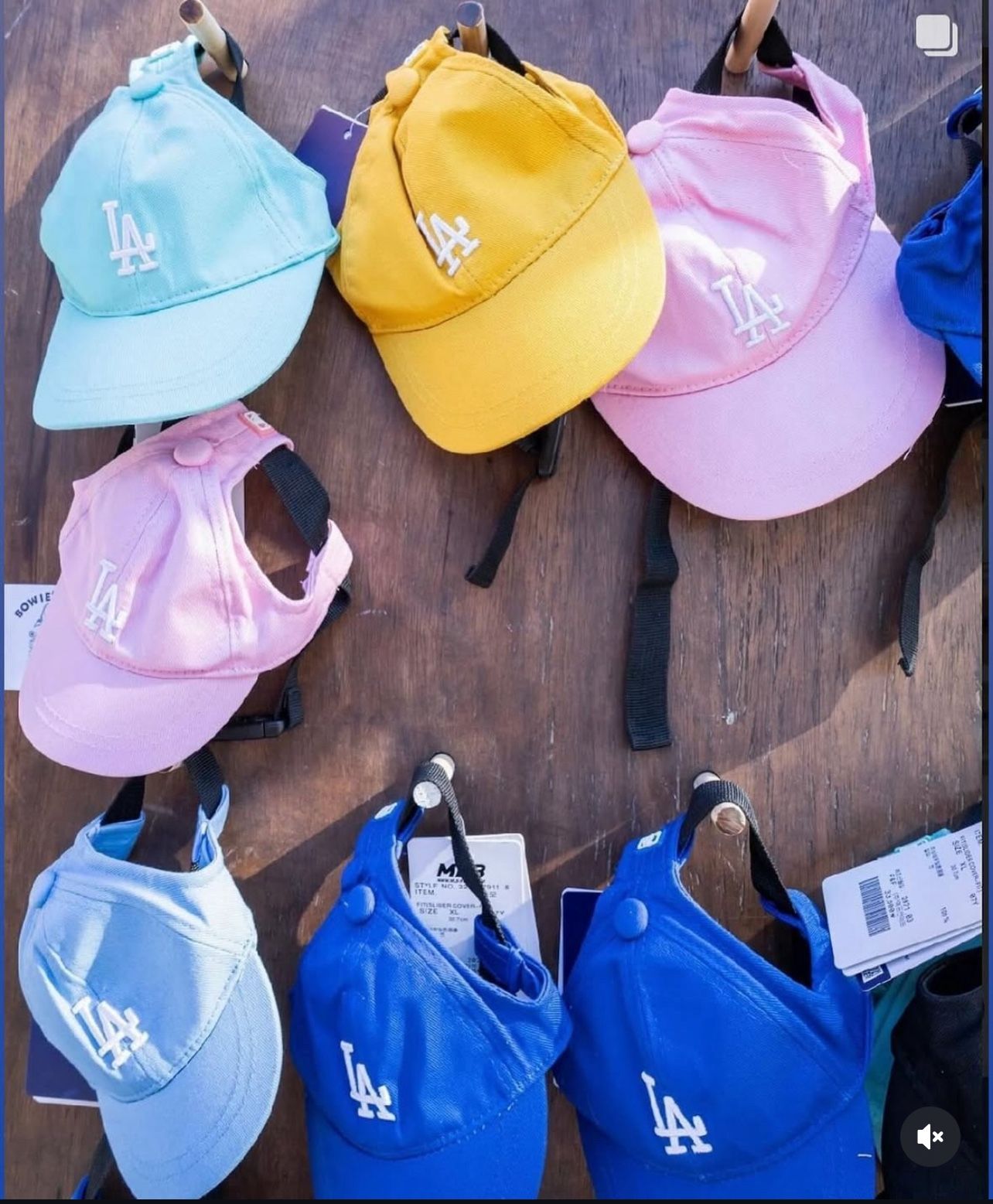 Dodger Dog/Cat Hats