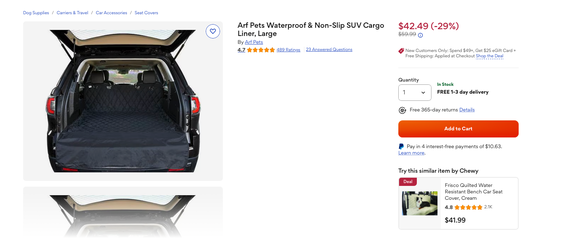 NEW Tire chains (multiple sizes)  and SUV Storage mat