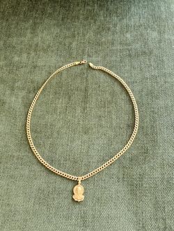 12,65 grams 18k man necklace