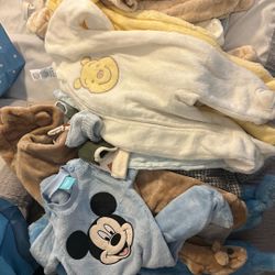 Brad New Baby Clothes/blankets 