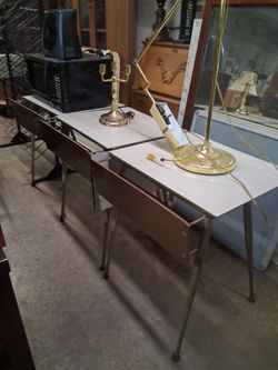 Vintage school desk vintage school desk $10 each