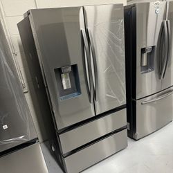 New Fridge 4 Door Stainless Steel 1 Year Warranty 