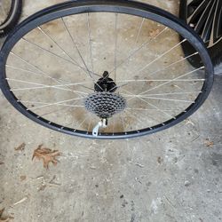 26 Inch Rear Wheel With 8 Speed Hyperglide Cassette