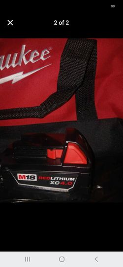 M18 XC 4.0 Red litium battery