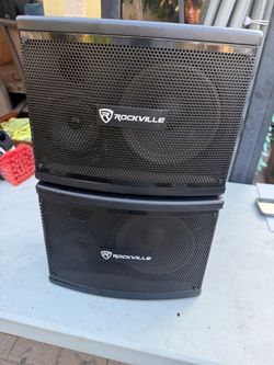 Rockville speakers