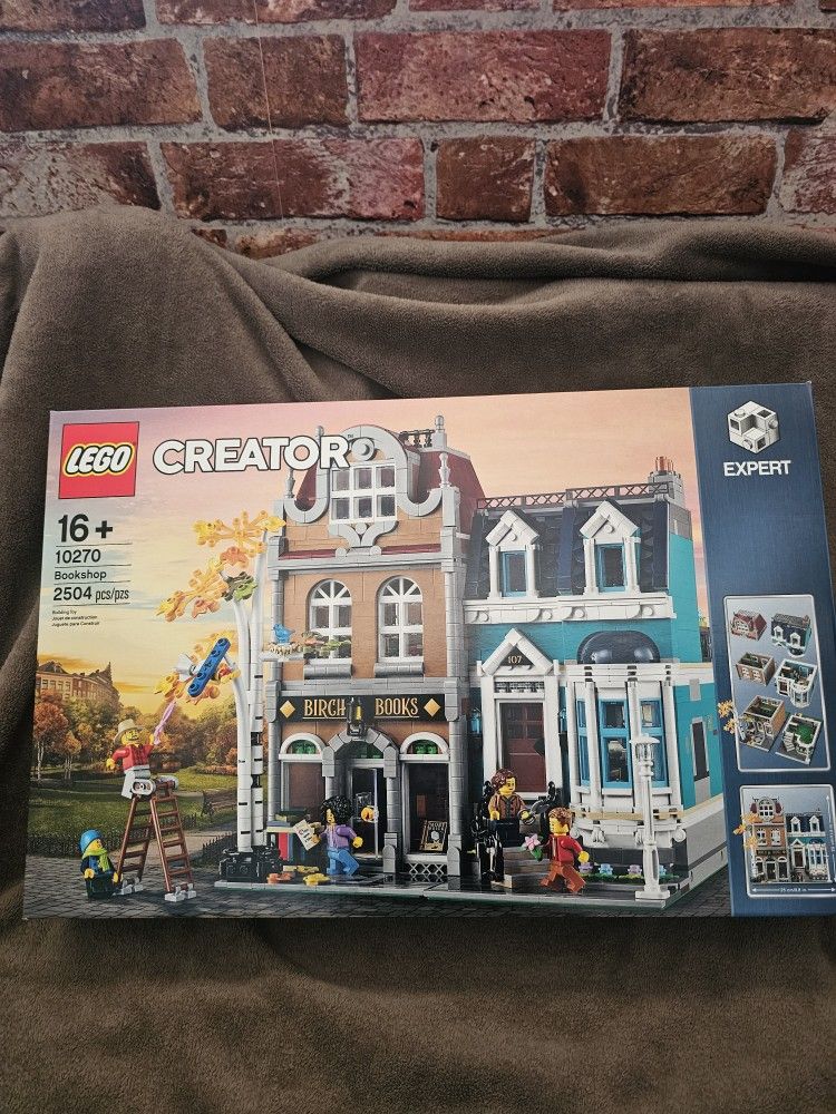 Lego 10270 Bookshop Creator Birch Books Expert Unopened Brand New Modular Bulk Lot