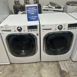Lg Set Washer And Gas Dryer