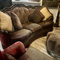 Leopard Print Sofa by Reilly Chance