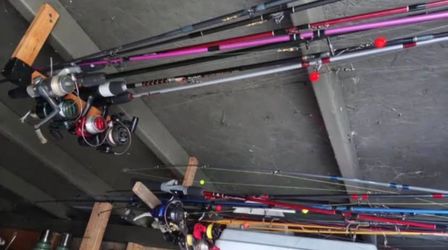 Lot of Fishing Rods and Reels