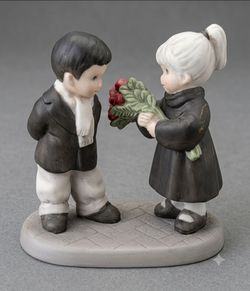Vintage 1998 Enesco Bahner Studios Figurine – "For You... A Little Love"