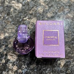 NEW BVLGARI OMNIA AMETHYSTE EAU DE TOILETTE MINI $15!