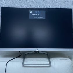 Hp Monitor 24 Inches With HDMI Port