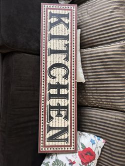 Kitchen Sign / Home decor