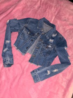 Cropped Jean jacket
