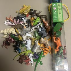 Mini toy animals lot 