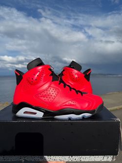 Air Jordan retro 6 infrared red size 10.5
