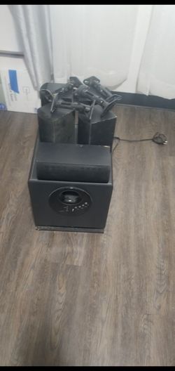 Surround sound woofer  And speaker