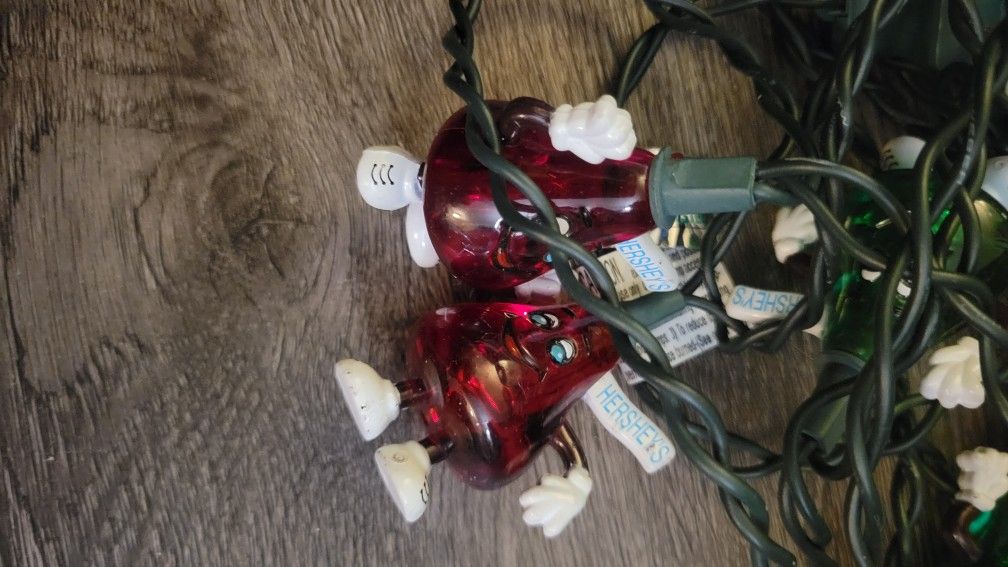 Hershey's kisses christmas lights
