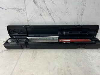 SNAP-ON TQR250EX 1/2" Drive SAE Adjustable Click-Type Fixed Head Torque Wrench (PO1018266)