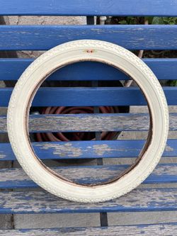 GT Tioga Shinko Skinwall 20 & 16 X 1.75 All White Freestyle Pit Bike Tire