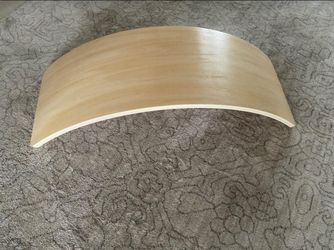 Balance Board Wobble Board - Balance Boards for Adults - Wooden Wobble Balance Board for Kids and Toddler - Yoga Board - Rocker Board - Natural Solid 