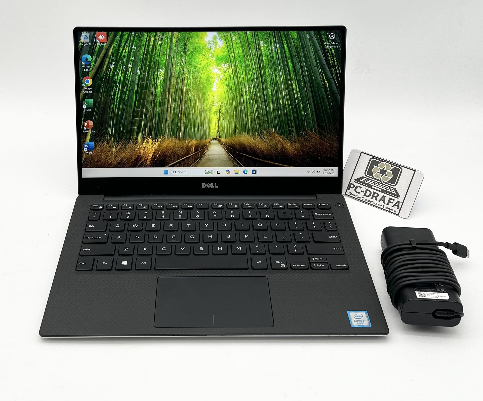 π» Dell XPS 9350 | 13" 4K Touchscreen | i7-2.6GHz | 8GB RAM | 256GB NVMe | Win11 + Office | $320